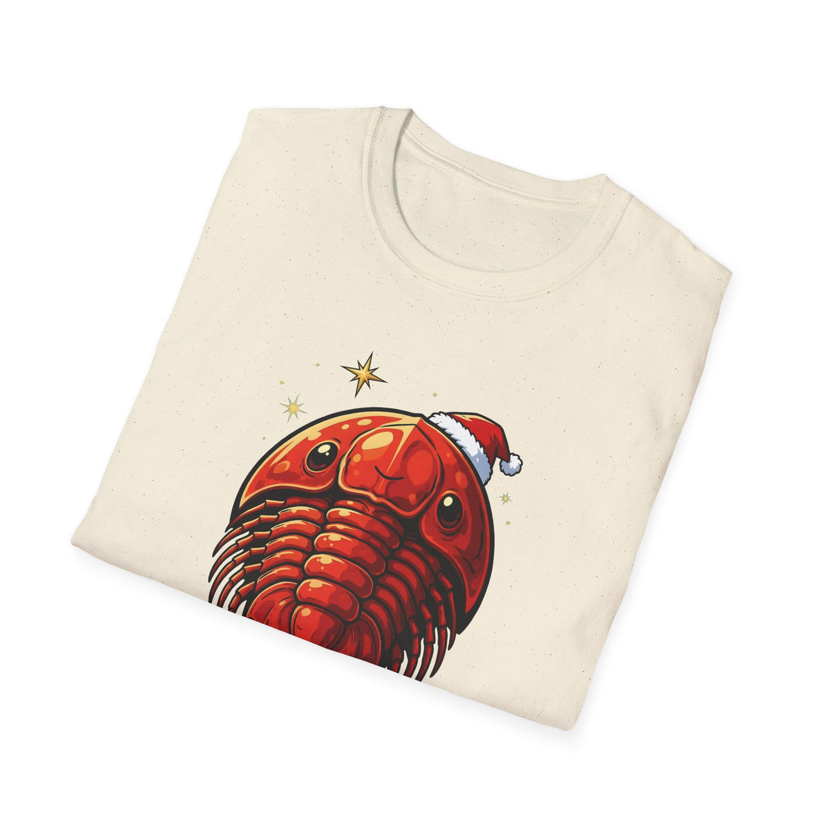 Silent Night, Trilobite Christmas t-shirt, product photo 18