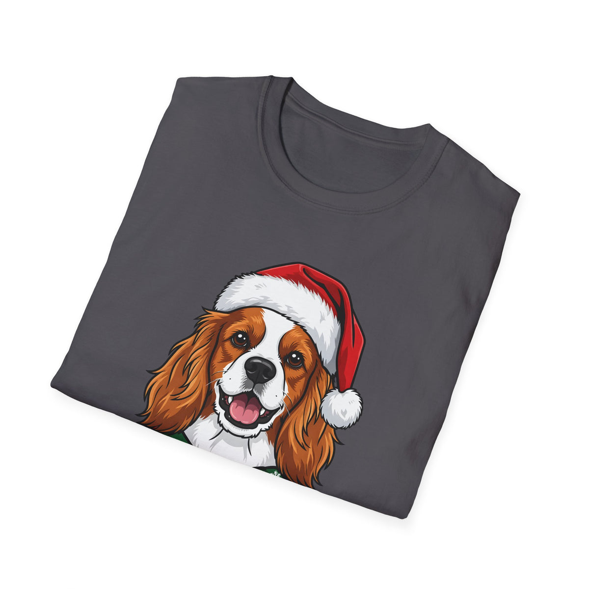 Merry Woofmas Cavalier King Charles Spaniel Christmas t-shirt, product photo 27