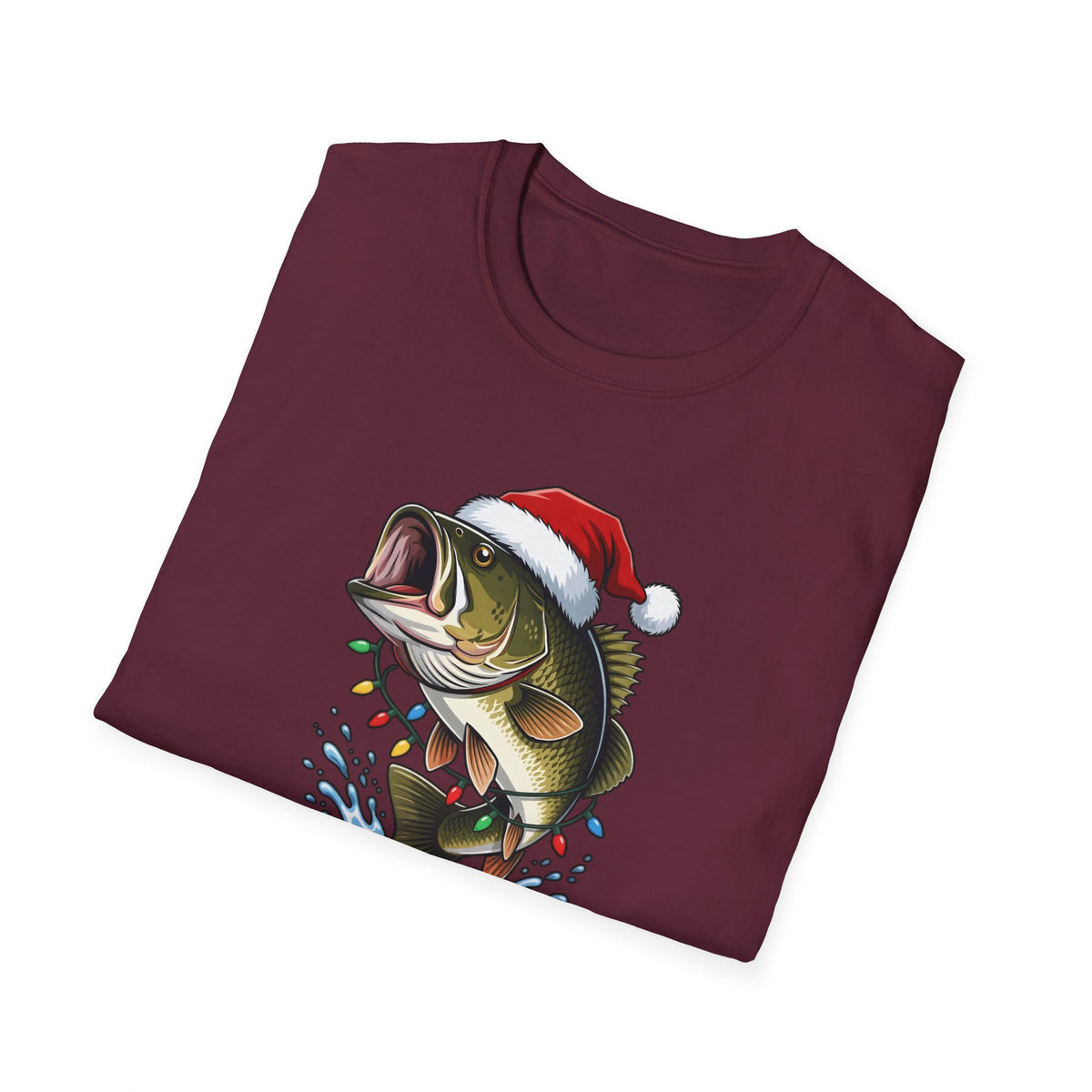 Merry Bassmas Christmas t-shirt, product photo 15