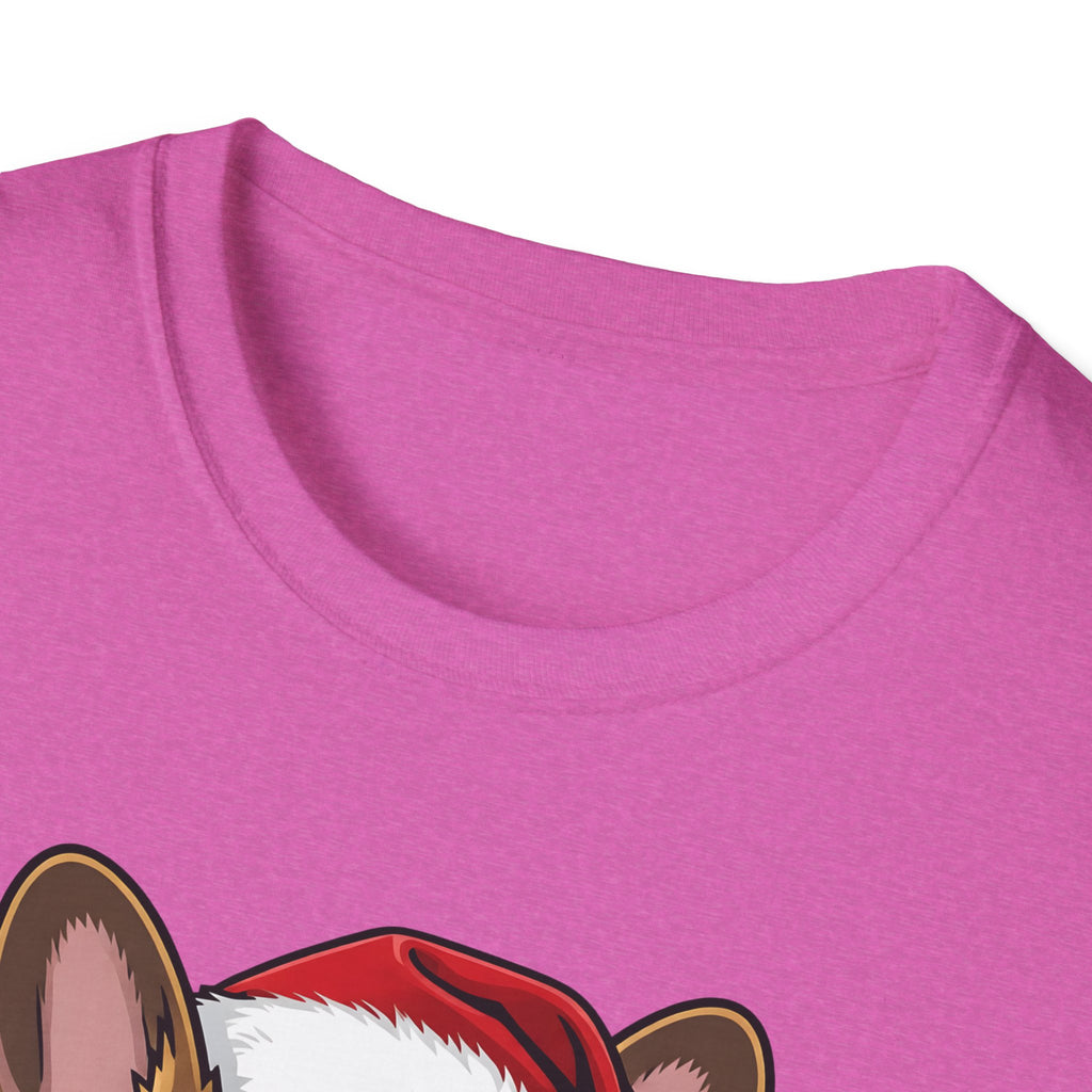 Merry Woofmas French Bulldog Christmas t-shirt, product photo 32