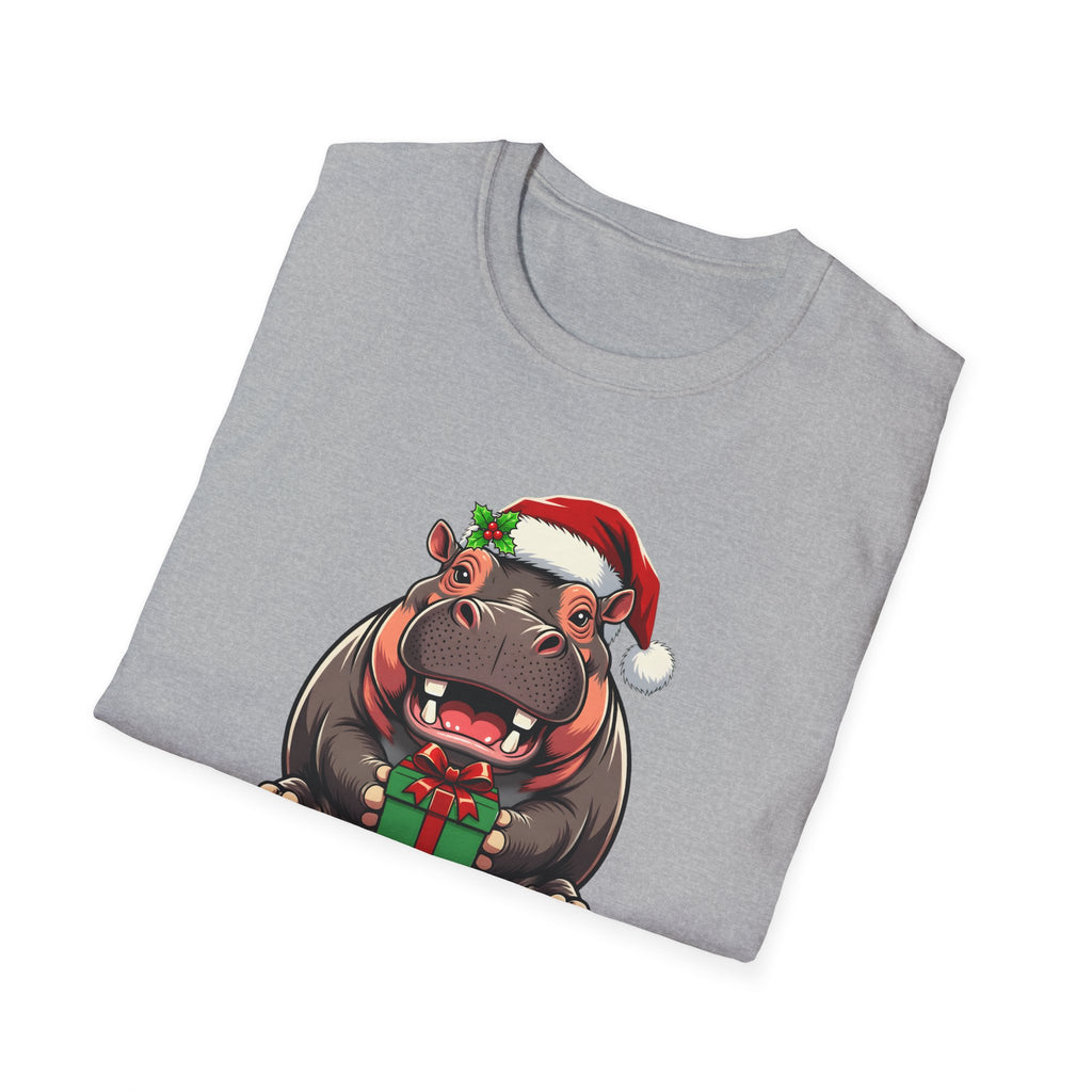 Happy Hippo-Days Christmas t-shirt, product photo 12