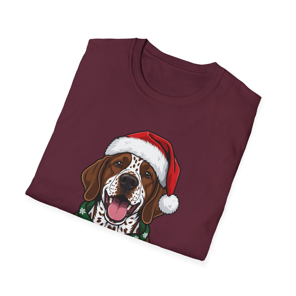 Merry Woofmas German Shorthaired Pointer Christmas t-shirt, product photo 15