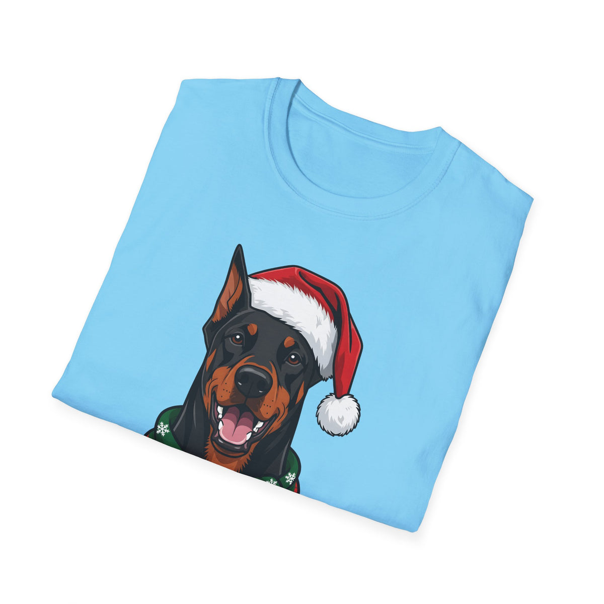 Merry Woofmas Doberman Christmas t-shirt, product photo 21