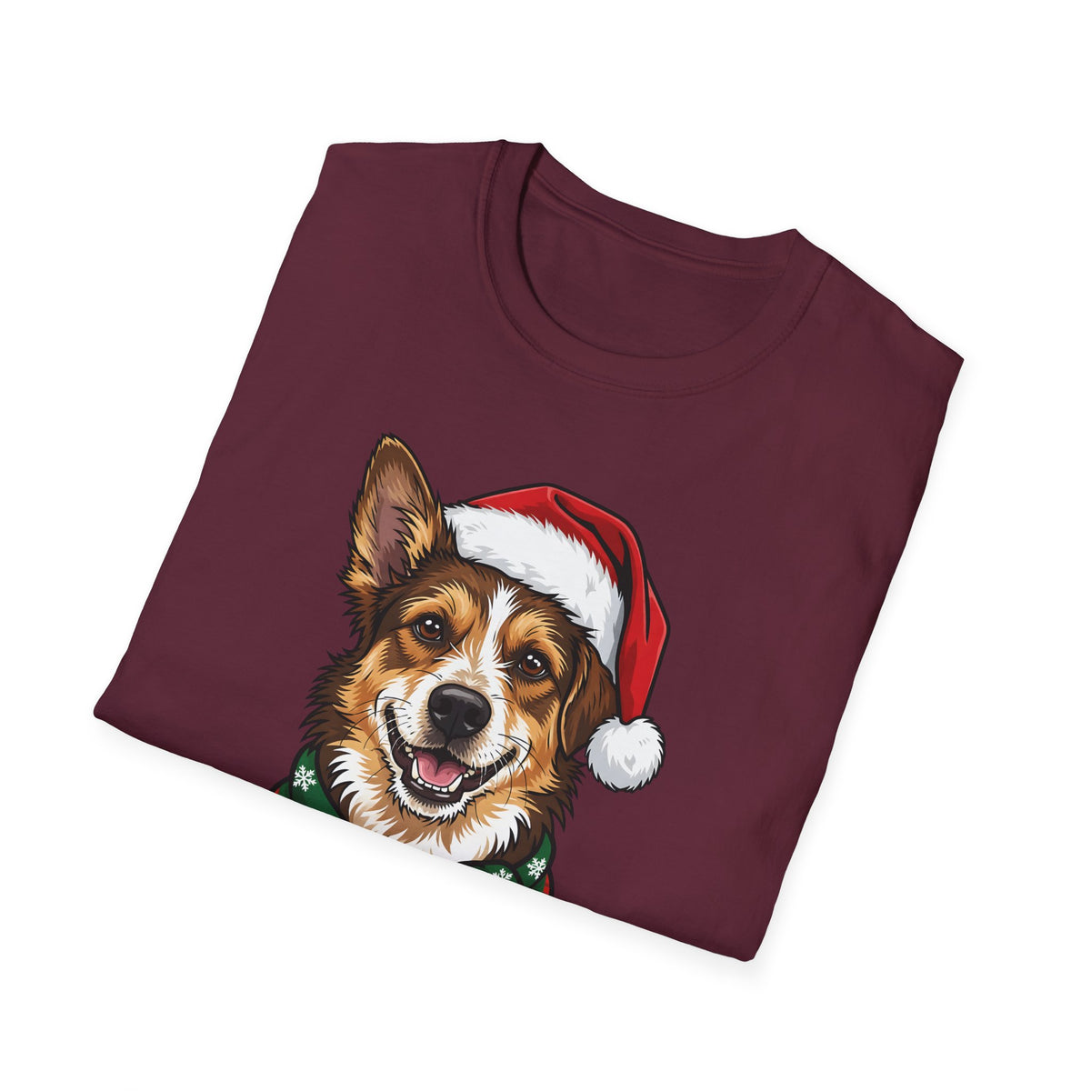Merry Christmutt Mixed Breed Christmas t-shirt, product photo 15