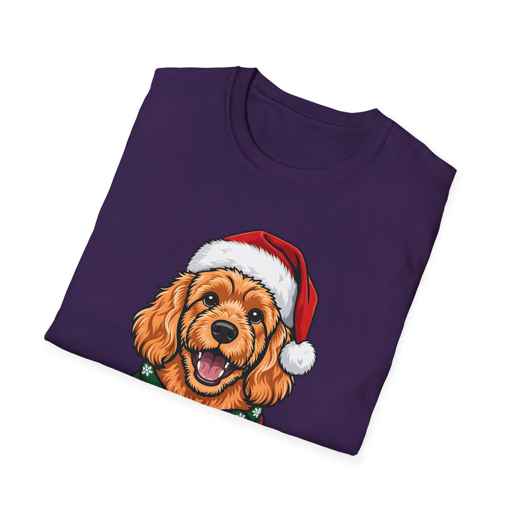 Merry Woofmas Apricot Cavapoo Christmas t-shirt, product photo 30