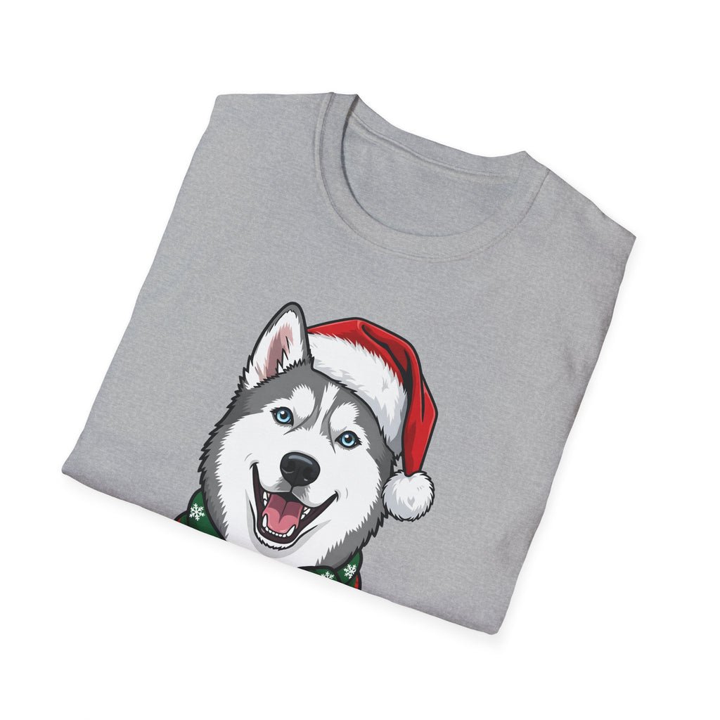 Merry Woofmas Siberian Husky Christmas t-shirt, product photo 12