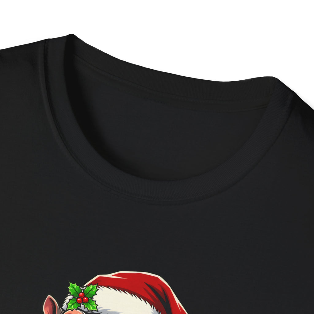Happy Hippo-Days Christmas t-shirt, product photo 5