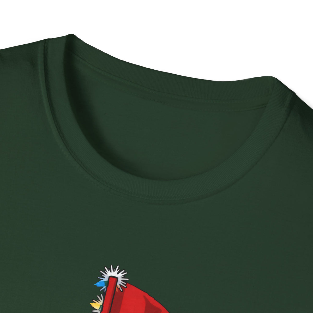 Deck the Holes Christmas t-shirt, product photo 23