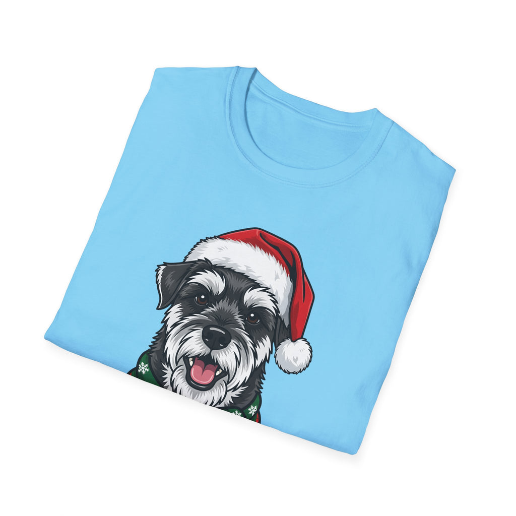 Yappy Holidays Miniature Schnauzer Christmas t-shirt, product photo 24